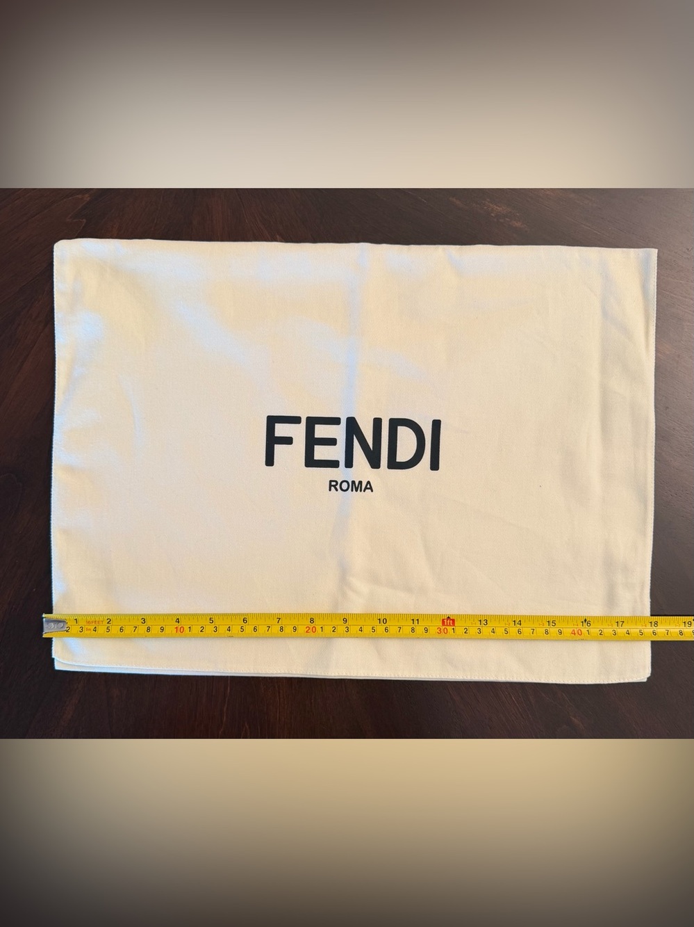 Fendi  Fold Over Dust Bag 18x13 - Picture 2 of 2